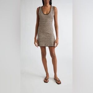 Veronica Beard Basette Sleeveless Tweed Dress